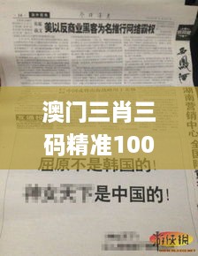 澳门三肖三码精准100%新华字典333期,详细解读落实方案_APX6.55.49文化传承版