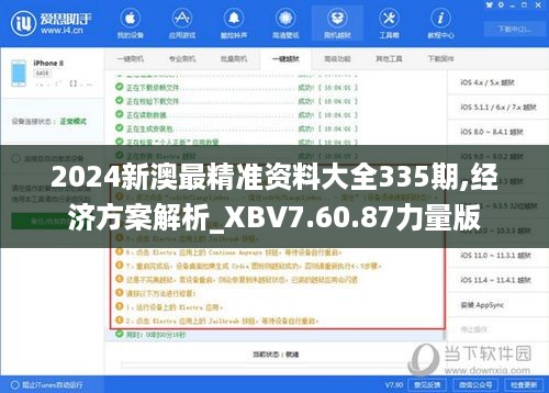 2024新澳最精准资料大全335期,经济方案解析_XBV7.60.87力量版