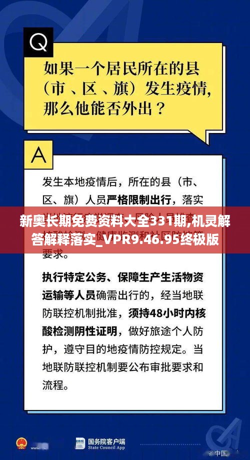 新奥长期免费资料大全331期,机灵解答解释落实_VPR9.46.95终极版