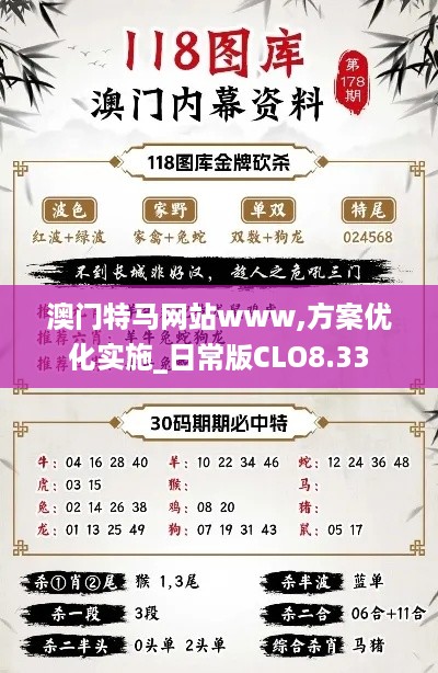 澳门特马网站www,方案优化实施_日常版CLO8.33