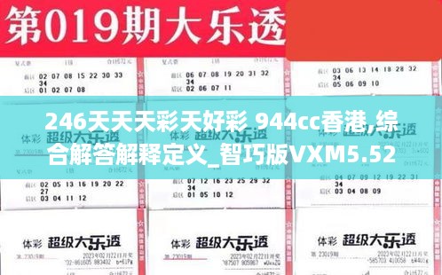 246天天天彩天好彩 944cc香港,综合解答解释定义_智巧版VXM5.52