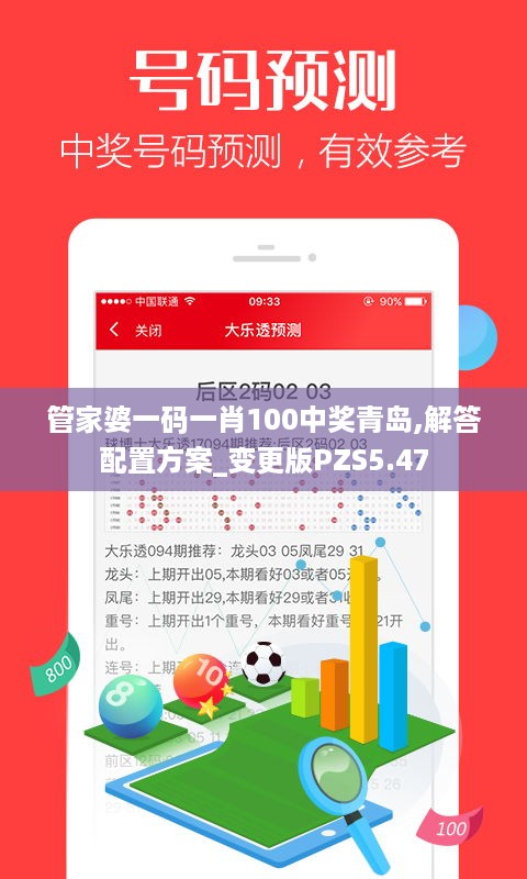 管家婆一码一肖100中奖青岛,解答配置方案_变更版PZS5.47