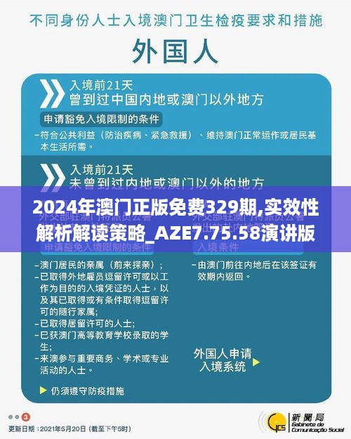 2024年澳门正版免费329期,实效性解析解读策略_AZE7.75.58演讲版