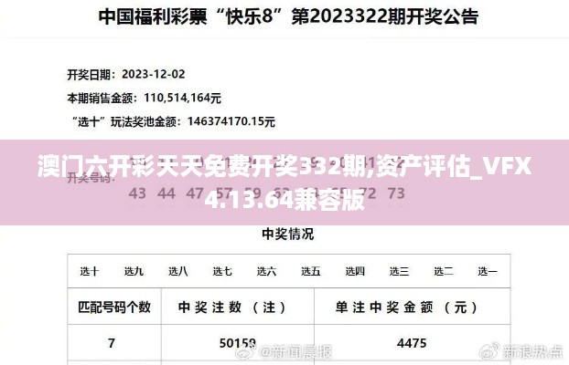 澳门六开彩天天免费开奖332期,资产评估_VFX4.13.64兼容版