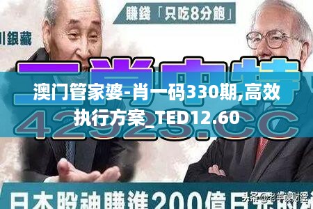 澳门管家婆-肖一码330期,高效执行方案_TED12.60