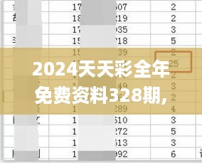 2024天天彩全年免费资料328期,高速响应计划执行_IER12.84