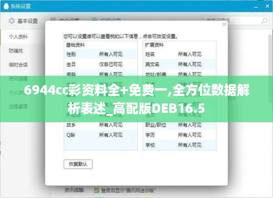 6944cc彩资料全+免费一,全方位数据解析表述_高配版DEB16.5