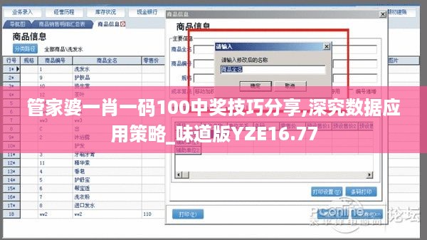 管家婆一肖一码100中奖技巧分享,深究数据应用策略_味道版YZE16.77