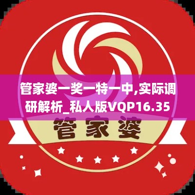 管家婆一奖一特一中,实际调研解析_私人版VQP16.35