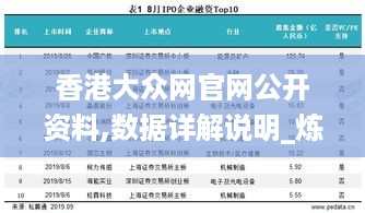 香港大众网官网公开资料,数据详解说明_炼髓境SWI19.88