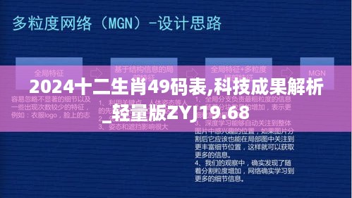 2024十二生肖49码表,科技成果解析_轻量版ZYJ19.68