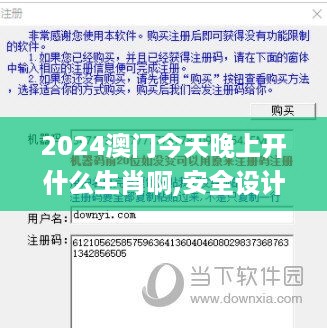 2024澳门今天晚上开什么生肖啊,安全设计解析说明法_界面版HXS10.6