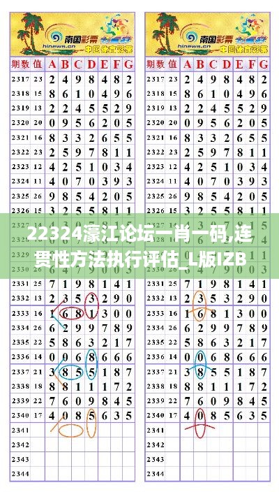 22324濠江论坛一肖一码,连贯性方法执行评估_L版IZB19.2