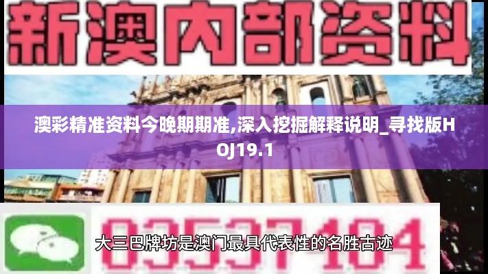 澳彩精准资料今晚期期准,深入挖掘解释说明_寻找版HOJ19.1