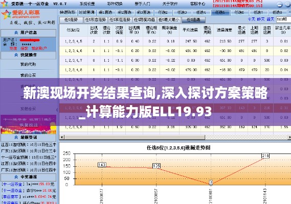 新澳现场开奖结果查询,深入探讨方案策略_计算能力版ELL19.93