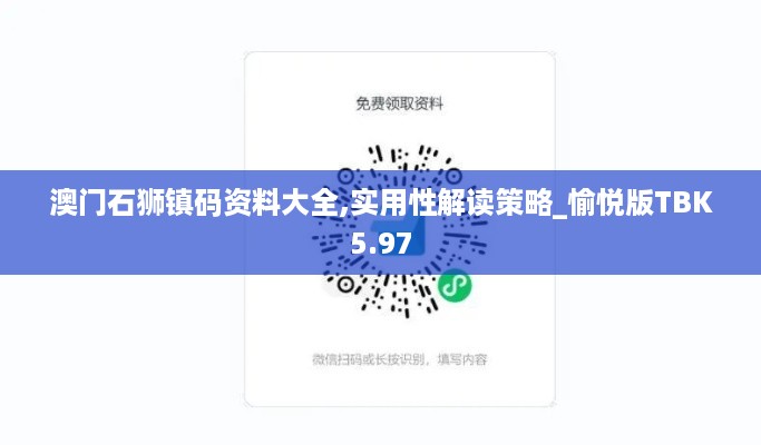 澳门石狮镇码资料大全,实用性解读策略_愉悦版TBK5.97