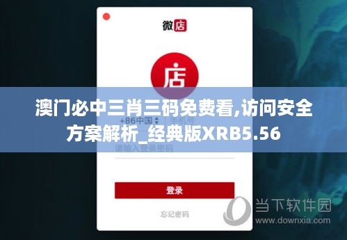 澳门必中三肖三码免费看,访问安全方案解析_经典版XRB5.56