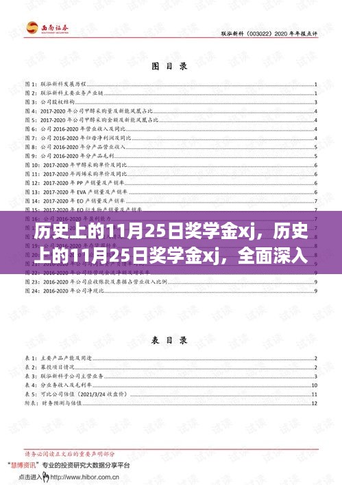 历史上的11月25日奖学金xj深度评测与介绍