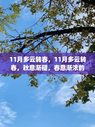 11月多云转春，秋意渐褪，春意盎然的美好时刻来临！