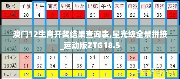 澳门12生肖开奖结果查询表,星光级全景拼接_运动版ZTG18.5