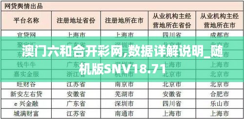 澳门六和合开彩网,数据详解说明_随机版SNV18.71