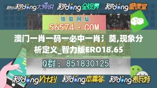 澳门一肖一码一必中一肖氵奠,现象分析定义_智力版ERO18.65