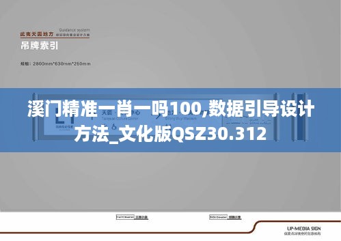 溪门精准一肖一吗100,数据引导设计方法_文化版QSZ30.312