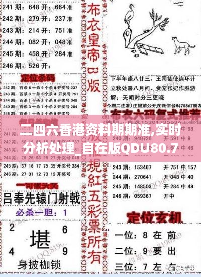 二四六香港资料期期准,实时分析处理_自在版QDU80.702