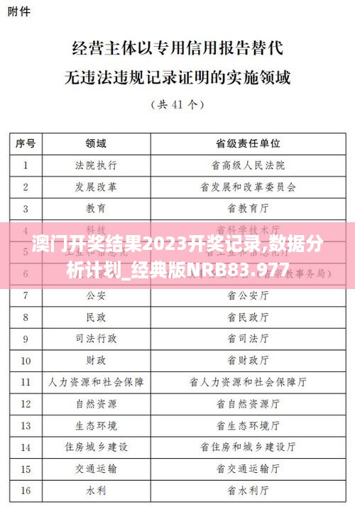 澳门开奖结果2023开奖记录,数据分析计划_经典版NRB83.977