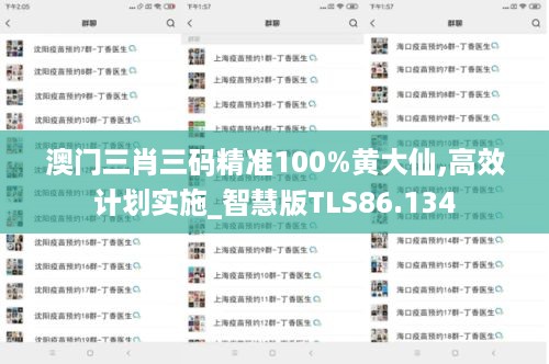 澳门三肖三码精准100%黄大仙,高效计划实施_智慧版TLS86.134