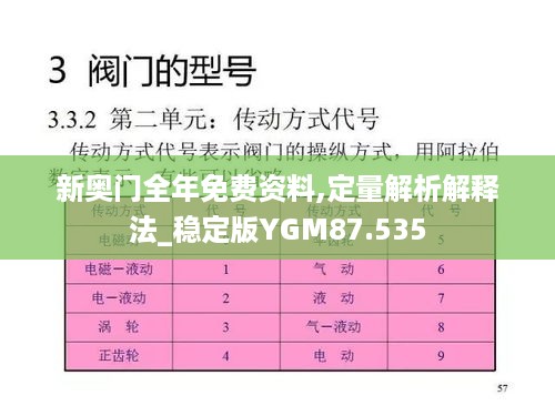 新奥门全年免费资料,定量解析解释法_稳定版YGM87.535