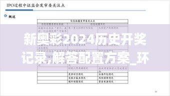 新奥彩2024历史开奖记录,解答配置方案_环境版KSP11.810