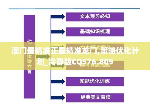 澳门最精准正最精准龙门,策略优化计划_冷静版CQS76.809