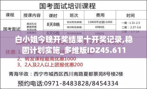 白小姐今晚开奖结果十开奖记录,稳固计划实施_多维版IDZ45.611