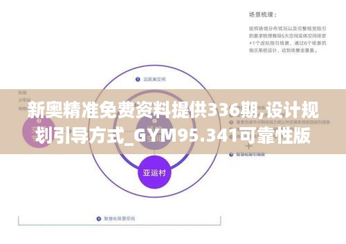 新奥精准免费资料提供336期,设计规划引导方式_GYM95.341可靠性版