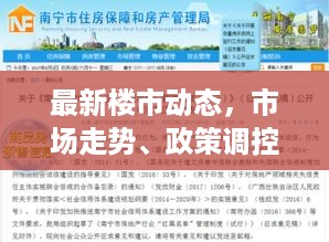 最新楼市动态，市场走势、政策调控及购房指南一网打尽