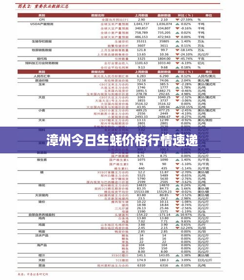 漳州今日生蚝价格行情速递